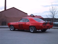 Camaro Z28 1969 racing